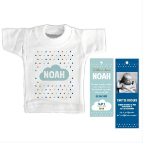 Simply Baby Mini T-Shirt Geboortekaartje
