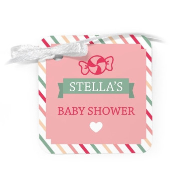 Classic Baby Shower Favour Tags