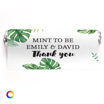 Create Your Own Mint to Be mint roll weddingn favours