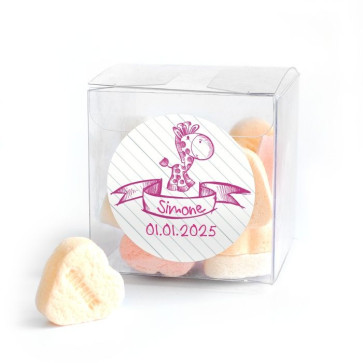 Doodle Baby Shower Candy Cube