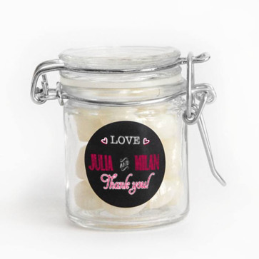 Weck Jar favour with sweets