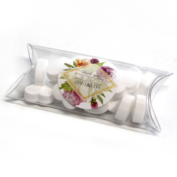 Floral Mini Pillow Box wedding favours