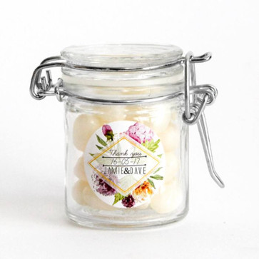 Weck Jar wedding favours with sweets