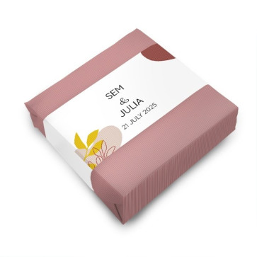 Wedding favour Soap Rusty Pink