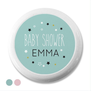 Space design Yoyo baby shower favour