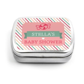 Sweet Candy baby shower Mint Tins