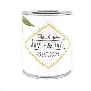 Create Your Own Chocolate Container wedding favours