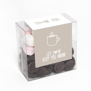 All you need Chocolate & Mallow Box wedding favour