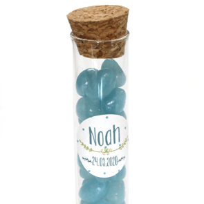 Sweet Ornament Candy Tubes baby shower favour