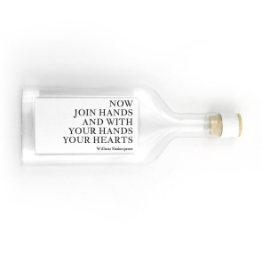 Love Quote Message in a Bottle