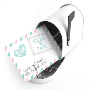 Create Your Own Mini Mail Box Favour Container