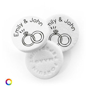 Rings Personalised Wedding Mints